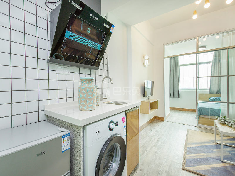 乐乎城市青年社区（梅龙大道店）4553935厨房图4