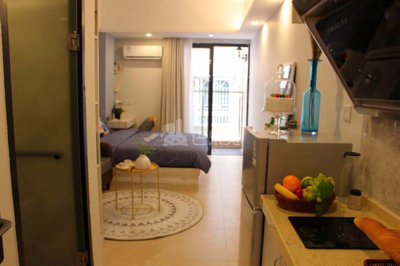 庭苑公寓（蓝花楹店）4600044卧室图2