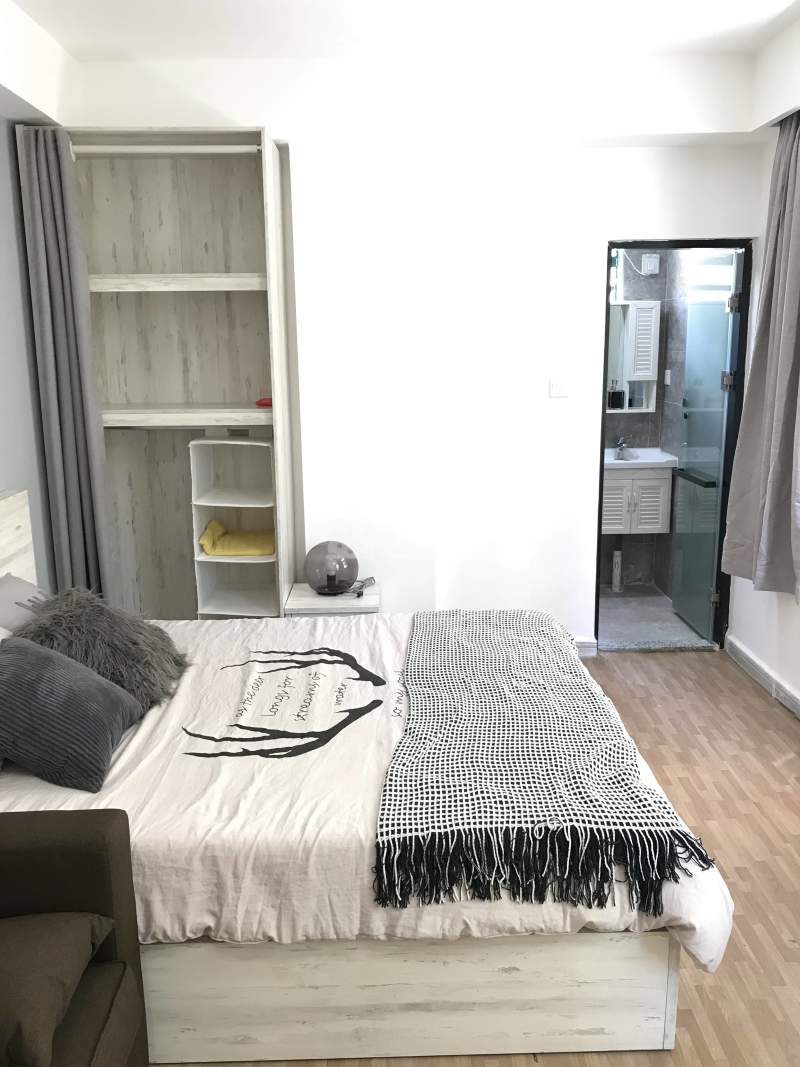 庭苑公寓（梧桐店）4602839卧室图1