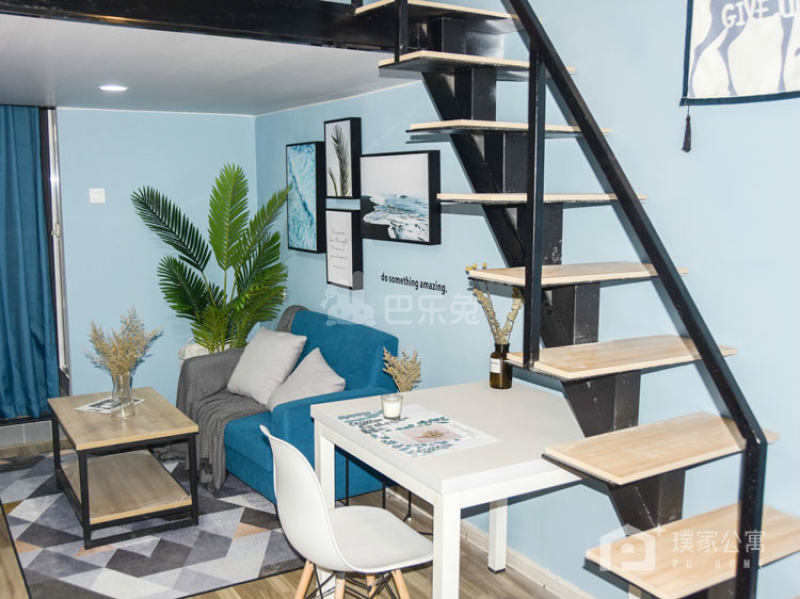 璞家青年共享社区（华为店）4606421客厅图2