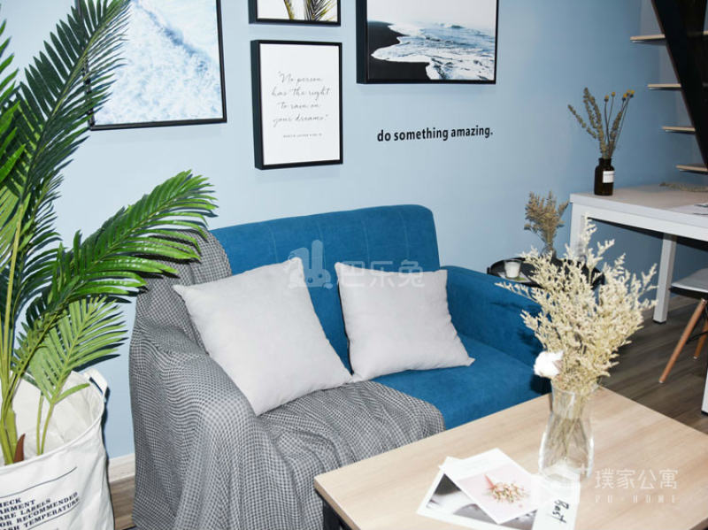 璞家青年共享社区（华为店）4606421客厅图3