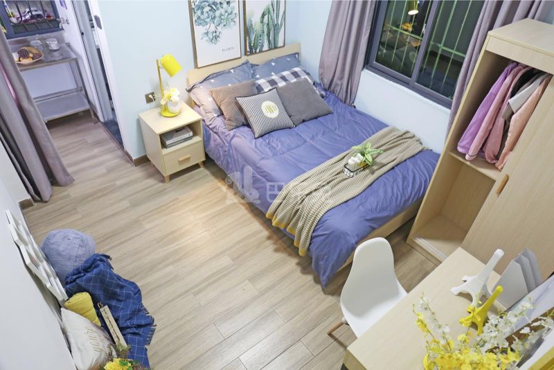 庭苑公寓（铃兰店）4637296卧室图1