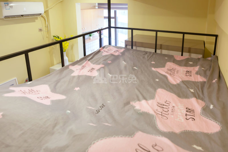 亿巢国际青年社区（后瑞店）4644716卧室图3