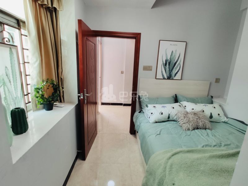 庭苑公寓（香柏木店）4655520卧室图1