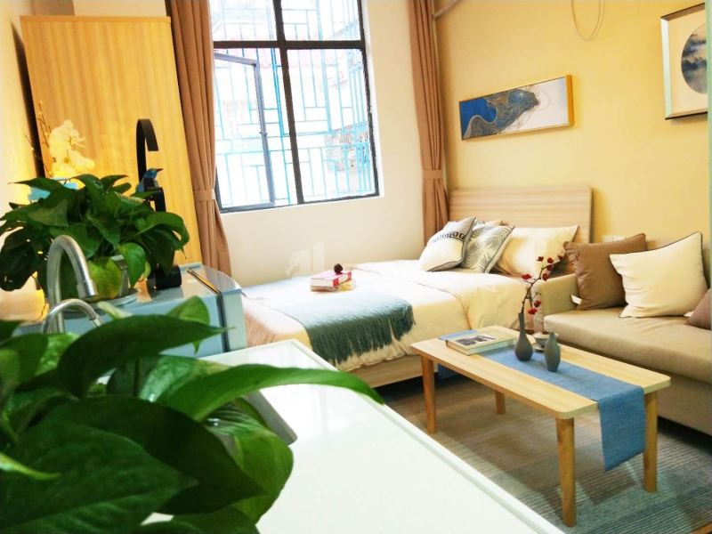 亿巢国际青年社区（下水径店）4657667卧室图1