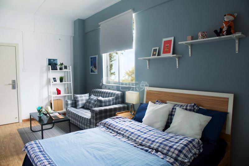 猫宁公寓（东堤店）4660894卧室图0