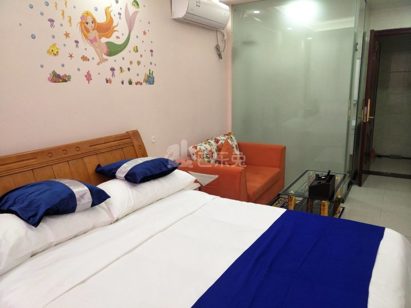 圆达温馨公寓4670578卧室图0