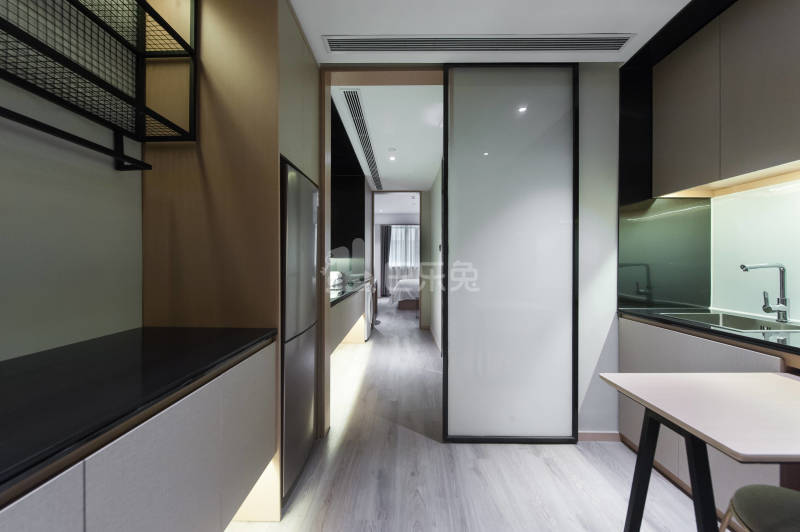 城家高级公寓深圳红岭北地铁站店4680028厨房图5