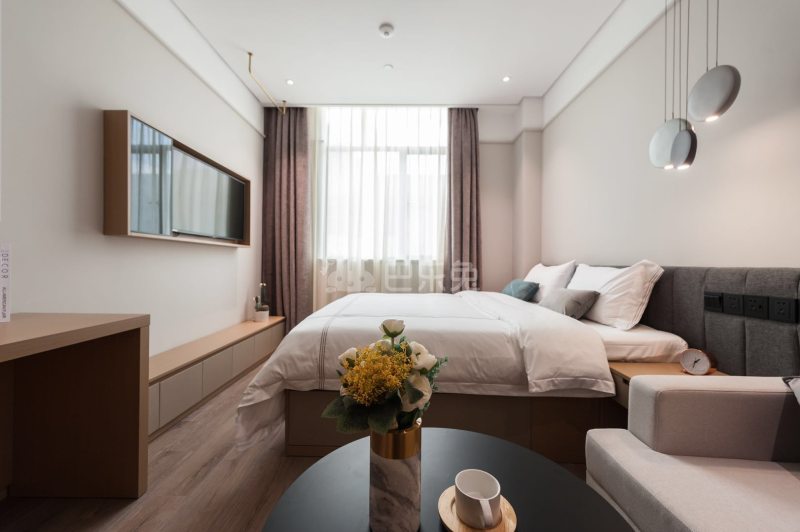 城家高级公寓深圳红岭北地铁站店4680030卧室图0