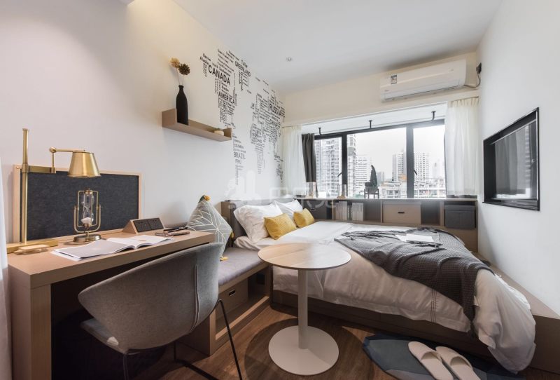 城家高级公寓深圳红岭北地铁站店4680039卧室图4