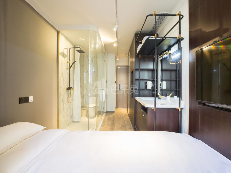 城家公寓上海新虹桥合川路店4681213卧室图3