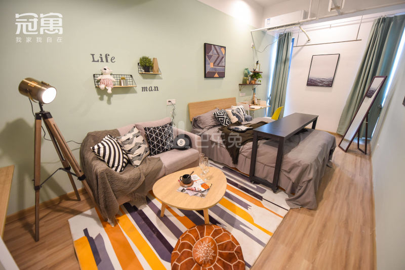 冠寓（万福路店）4732305卧室图3