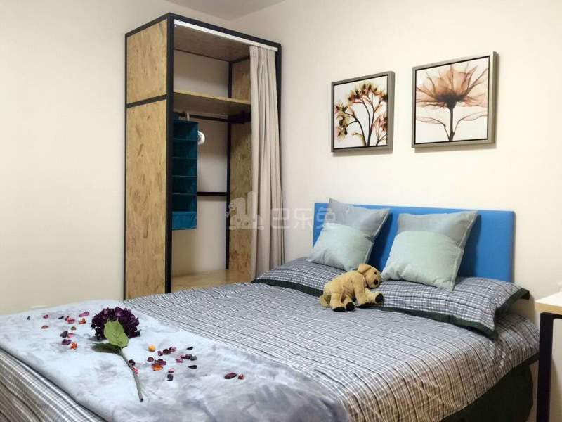 逗号公寓（上海沪太路店）4739958卧室图1