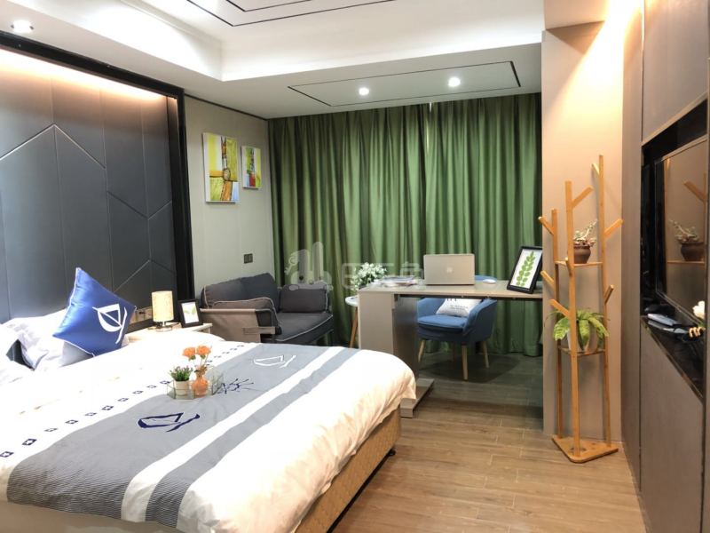 荟萃酒店公寓4748895卧室图4