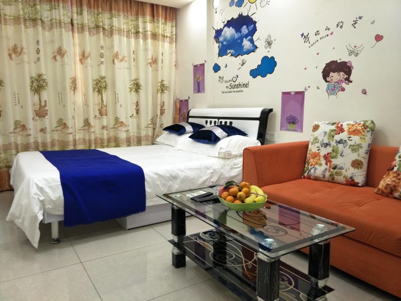 圆达温馨公寓4800090卧室图0