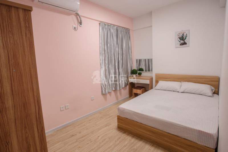 七号企鹅公寓（新洲南村店）4850548卧室图1