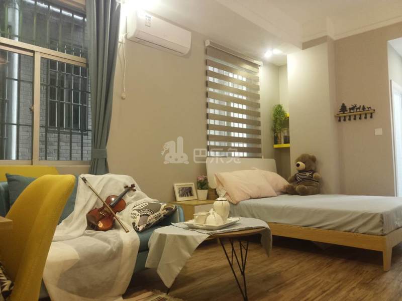 枢纽公寓（后瑞店）4857663卧室图2