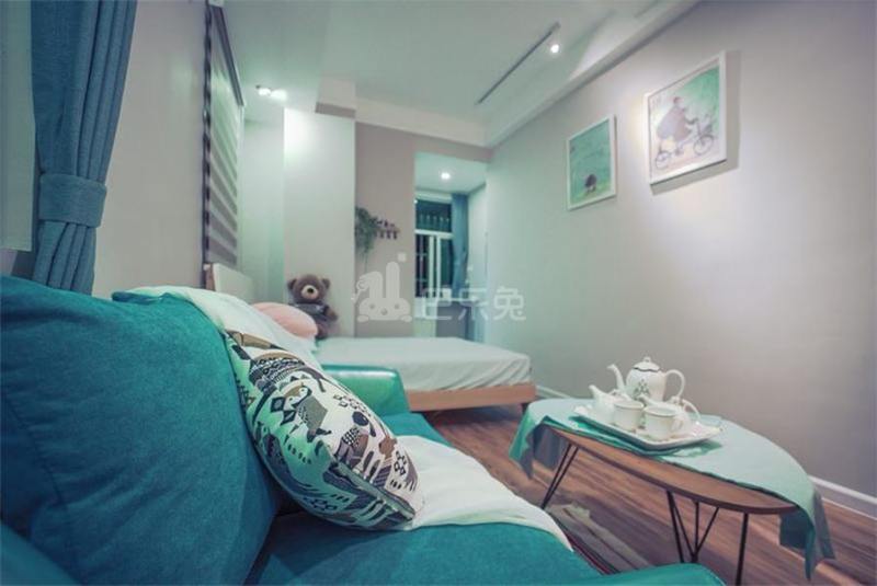 枢纽公寓（龙胜店）4857758卧室图1