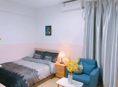 七号企鹅公寓（新洲北村村店） 1室0厅1卫