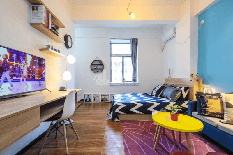 HereHouse公寓（爱联店）4907983卧室图1