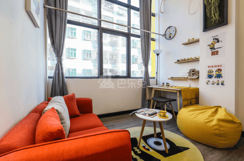 HereHouse公寓（爱联店）4907995客厅图4