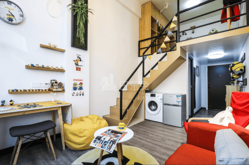 HereHouse公寓（爱联店）4907995客厅图5