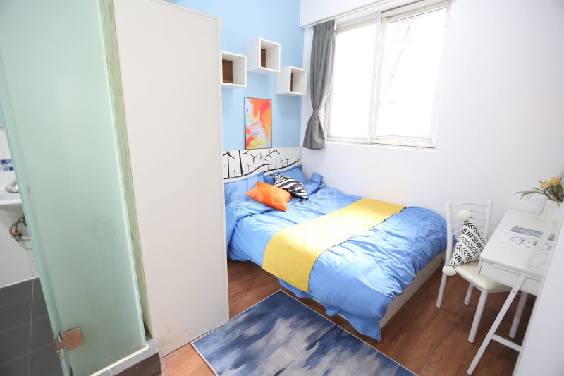 E+青年公寓（张府园店）5381165卧室图1