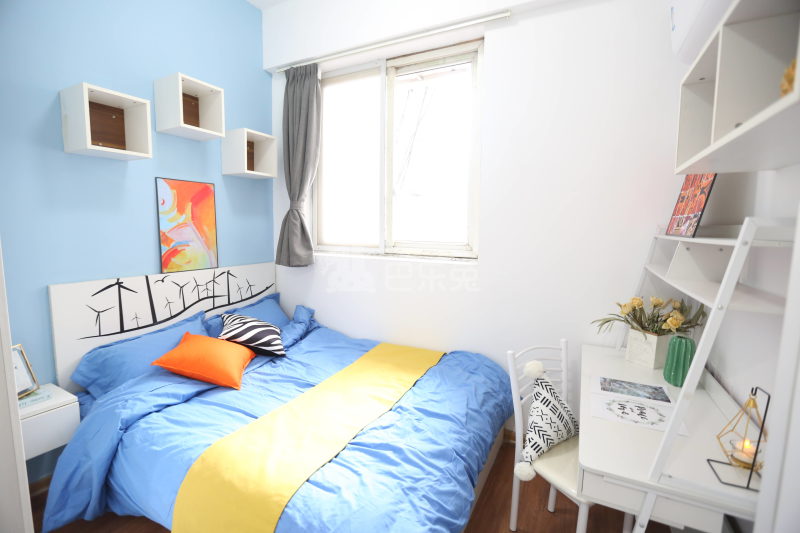 E+青年公寓（张府园店）5381165卧室图0