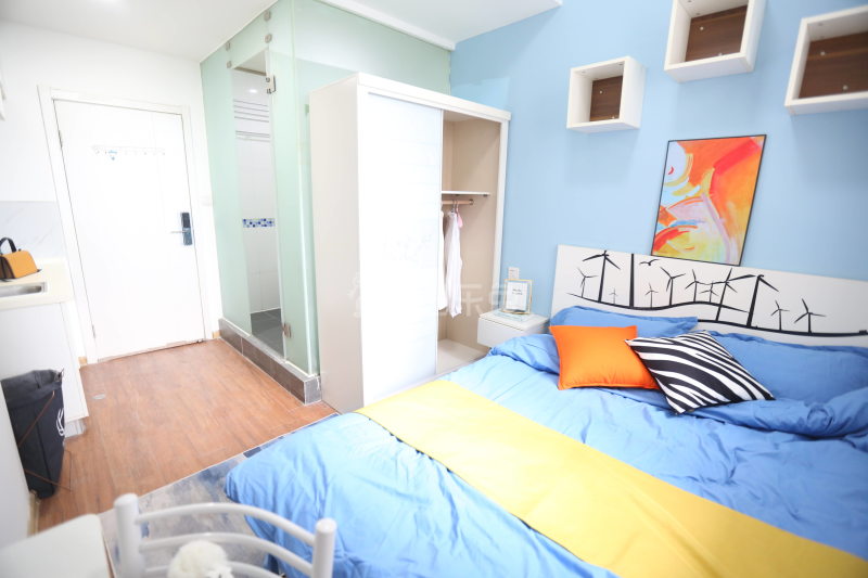 E+青年公寓（张府园店）5381165卧室图6