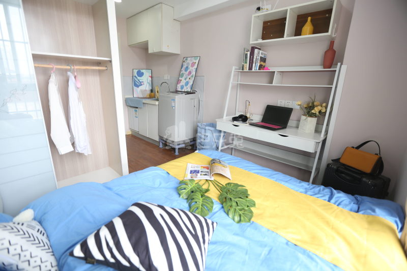 E+青年公寓（张府园店）5381168卧室图5