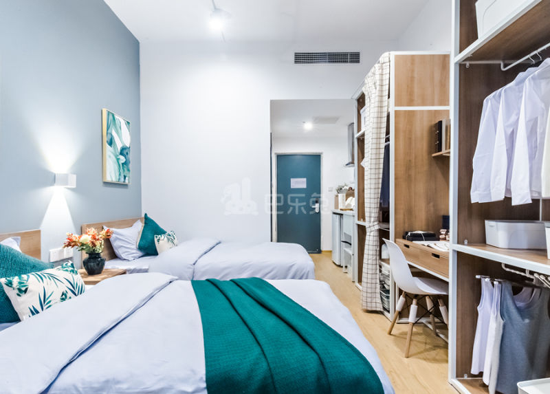 柚米国际青年社区（天津工业园区店）5424007卧室图0