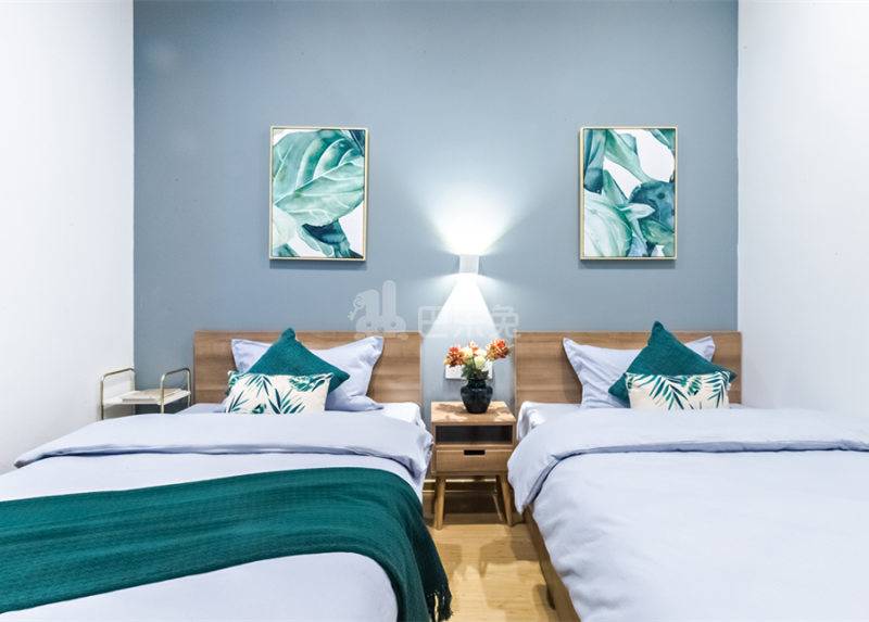 柚米国际青年社区（天津工业园区店）5424007卧室图3