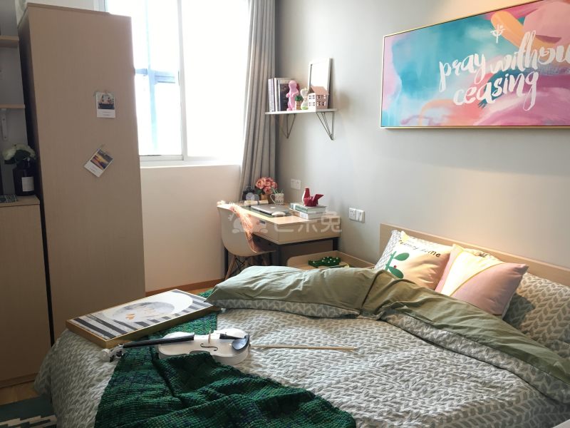 朗诗寓（东麒路店）5496747卧室图1