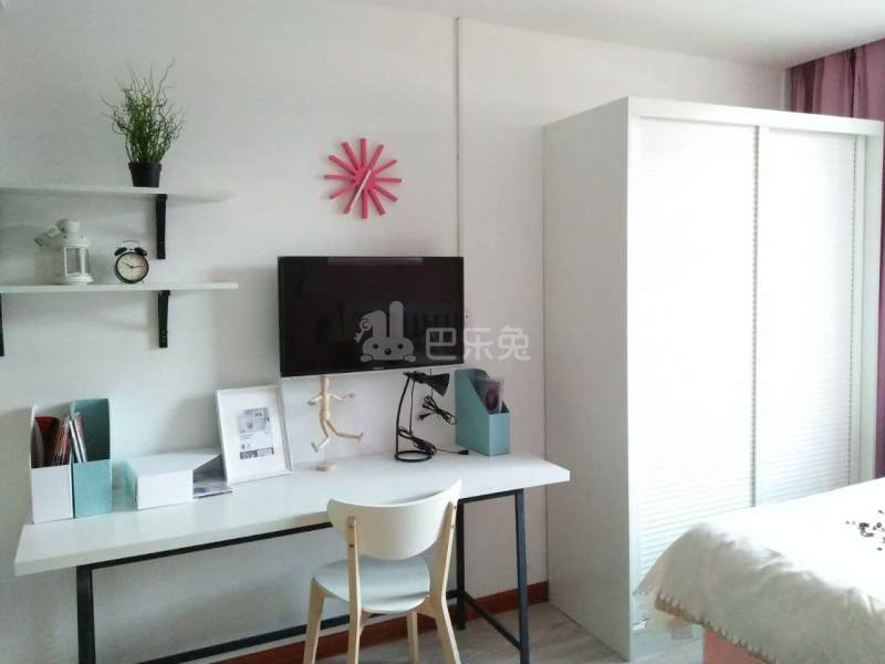 乐乎城市青年社区（祥宇门店）5553674卧室图1