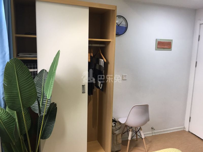 乐乎城市青年社区（祥宇门店）5553866卧室图0