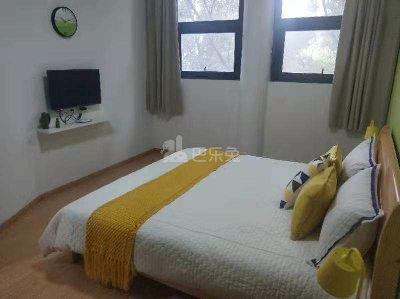 乐乎城市青年社区（九龙湖门店）5554034卧室图1