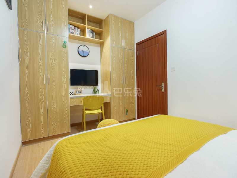 乐乎城市青年社区（九龙湖门店）5554139卧室图0