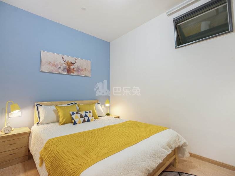 乐乎城市青年社区（九龙湖门店）5554139卧室图1