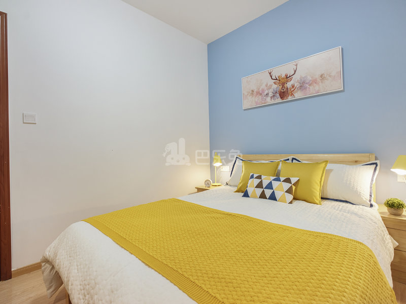 乐乎城市青年社区（九龙湖门店）5554139卧室图2