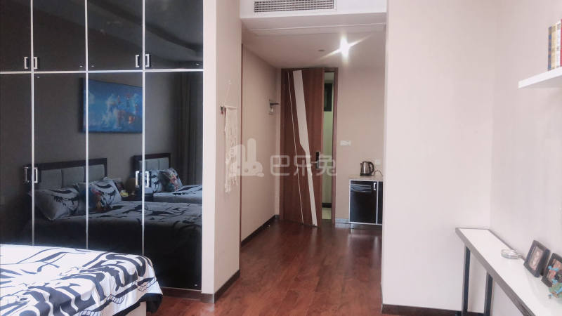 乐乎城市青年社区（九龙湖门店）5554257卧室图1