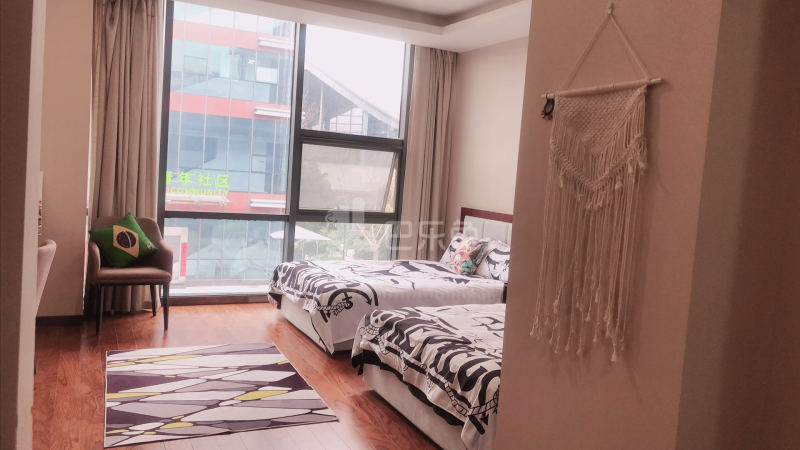 乐乎城市青年社区（九龙湖门店）5554257卧室图4