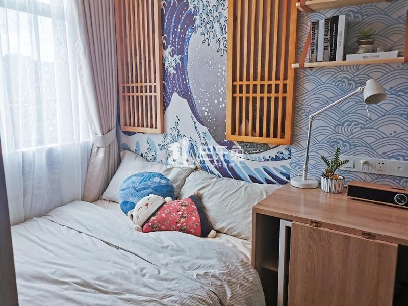 龙湖冠寓深圳吉祥地铁站店5673617卧室图2