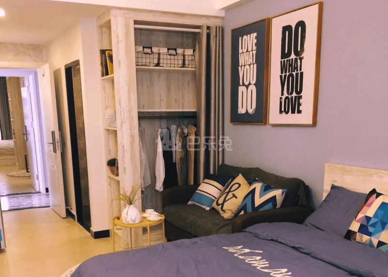 庭苑公寓（常青藤店）5740808卧室图3