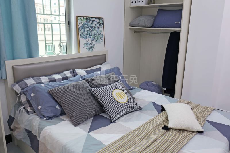 庭苑公寓（灵芝店）5980591卧室图2