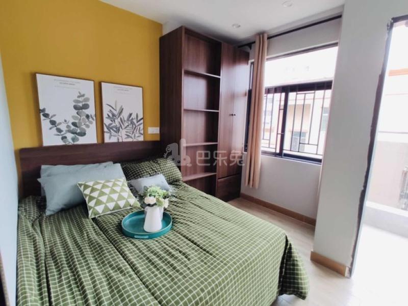 庭苑公寓（凤凰木店）6110963卧室图2