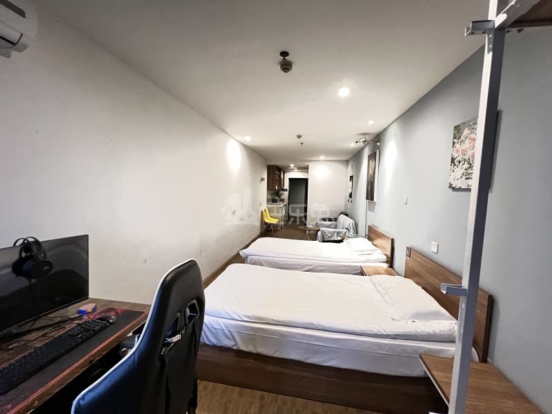 柚米国际青年社区（武汉常青公园店）6449648卧室图0