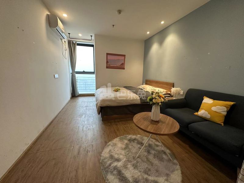 柚米国际青年社区（武汉常青公园店）6449654卧室图1