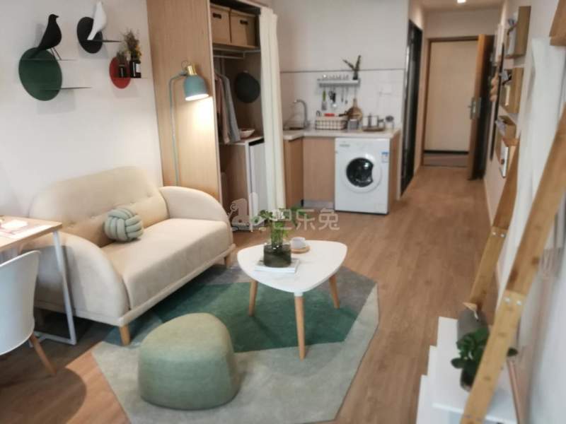 悦樘公寓大宁店6529165卧室图3