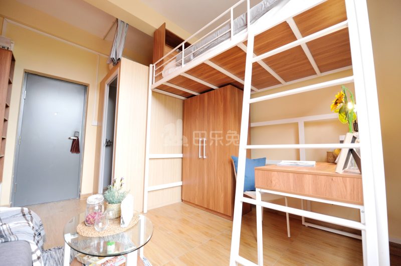 泊寓福永店一期6564448卧室图1