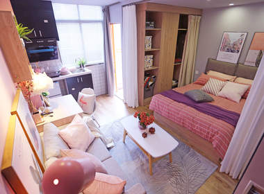 庭苑公寓（紫荆店） 1室0厅1卫